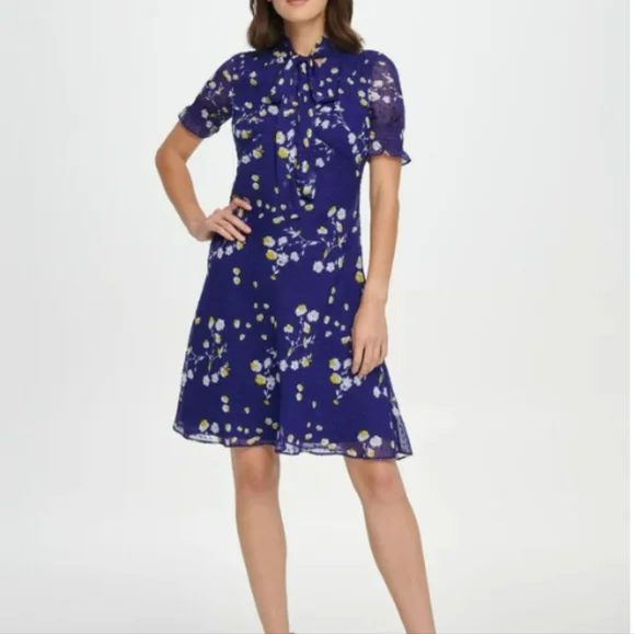 Dkny | Dresses | Dkny Floral Dress Size | Poshmark